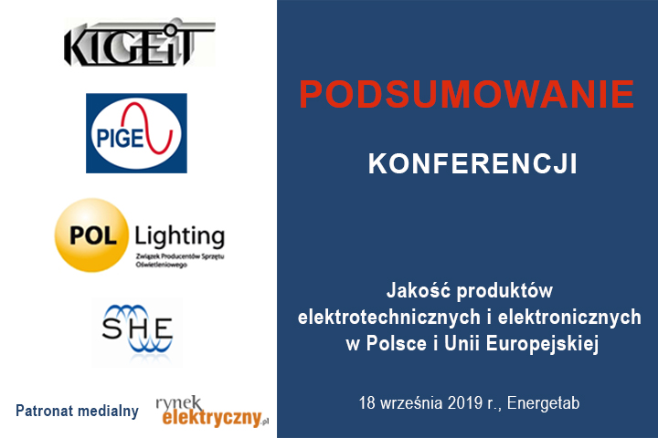podsumowanie konferencji jakość elektrotechniki Energetab 2019