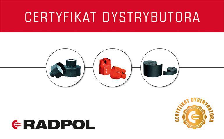 certyfikat dystrybutora Radpol
