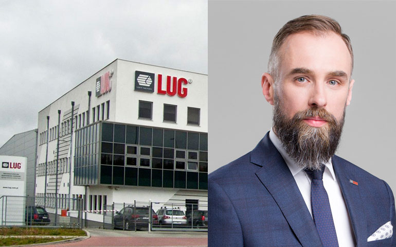 Tomasz Makarski, szef sprzedazy i marketingu w firmie LUG