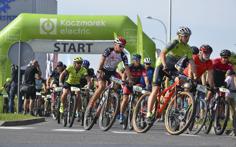 Rywalizacja MTB w branży elektrotechnicznej