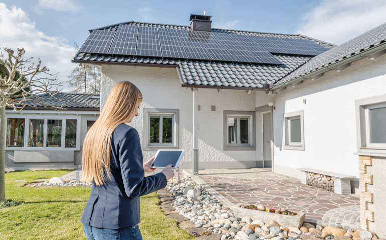 sterowanie domem z fotowoltaiką