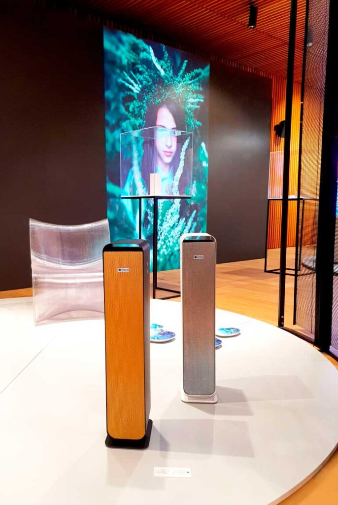 urządzenia do dezynfekcji powietrza Lena Lighting na wystawie w Dubaju 2021
