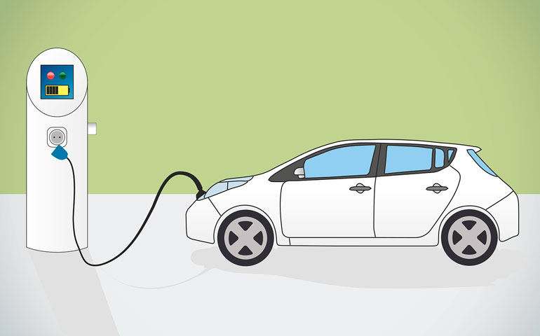 ładowarka do samochodu elektrycznego