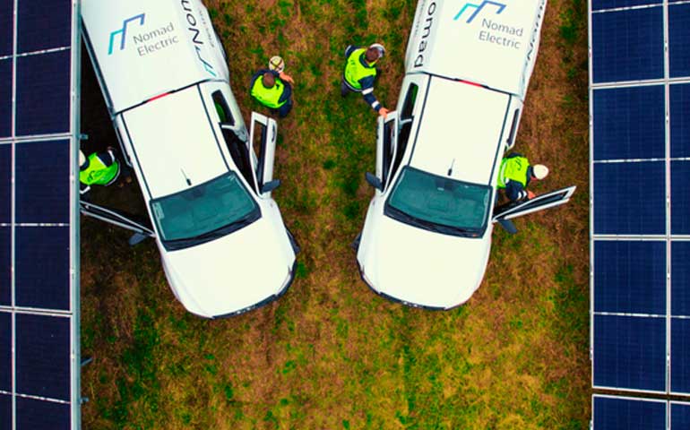 Serwisowanie farm fotowoltaicznych. Nomad zwiększa zasięg usług