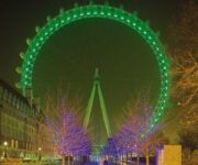 oświetlenie London Eye wykonane przez Signify