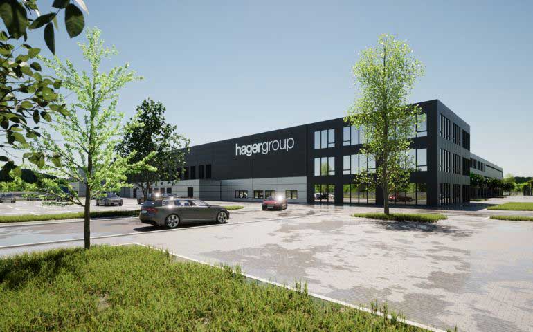 Najnowocześniejsza fabryka Grupy Hager powstaje w Bieruniu