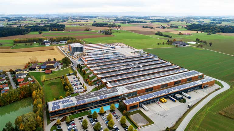 fabryka firmy Fronius w Sattledt w Austrii
