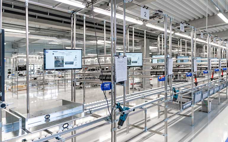 Hala produkcyjna ładowarek EV Ekoenergetyka