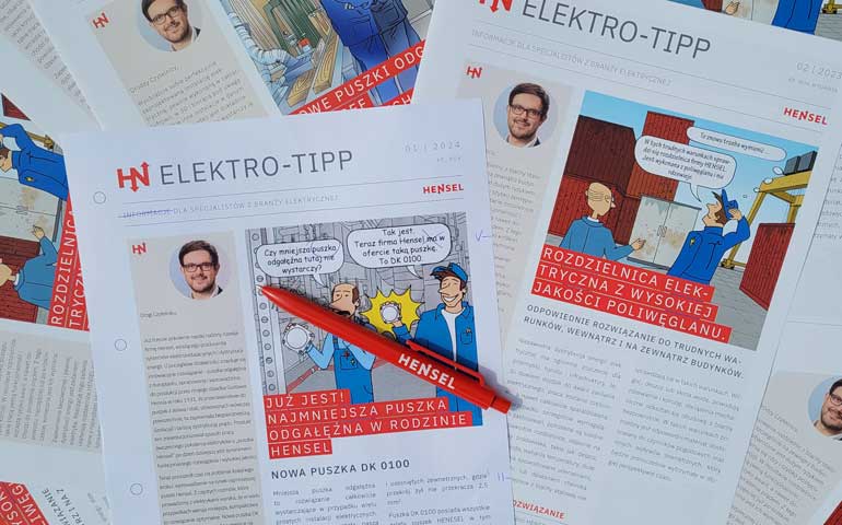 Elektro-Tipp poradnik Hensel dla elektryków