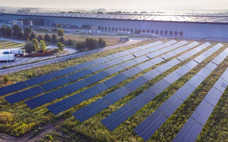 Farma pv Grupy AB w Magnicach