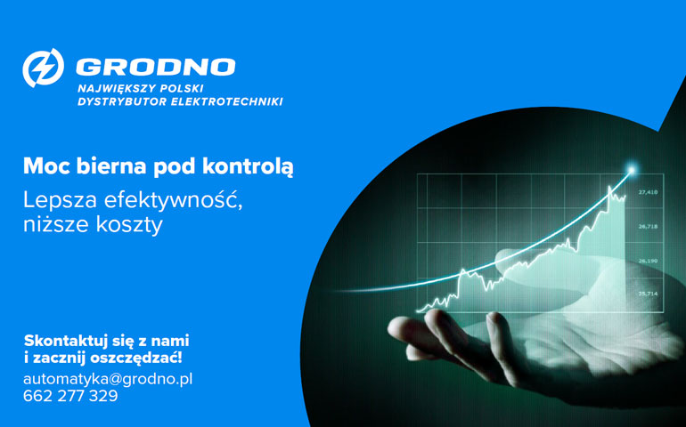 Kontrola nad mocą bierną – niższe koszty, lepsza jakość energii
