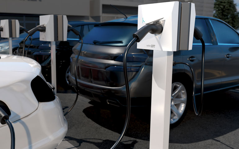 Ładowarka do samochodów elektrycznych SolarEdge ONE