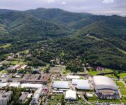 Targi Energetab 2025 widziane z drona