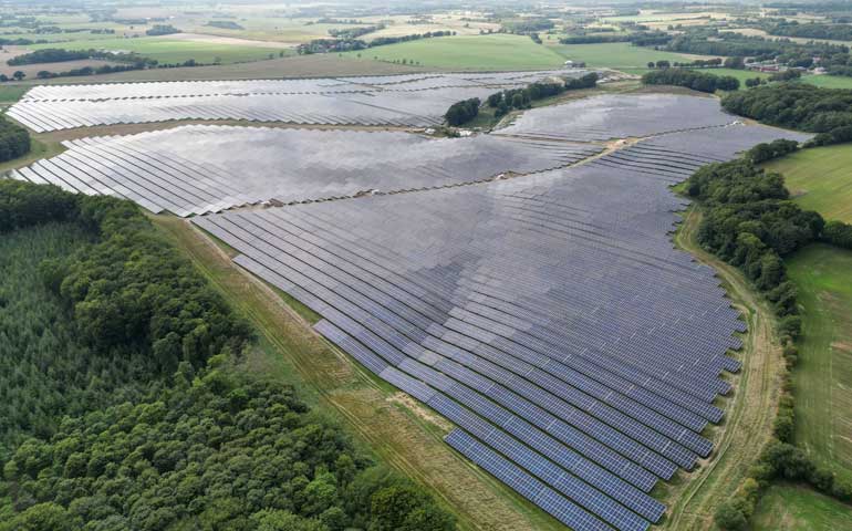 Farma fotowoltaiczna zbudowana przez Greenvolt