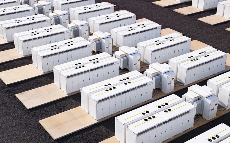 System magazynowania energii elektrycznej