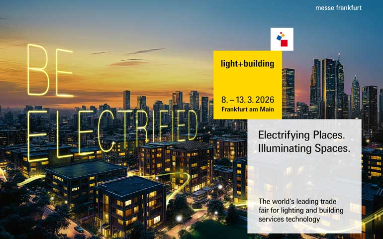 Reklama targów Light & Building 2026