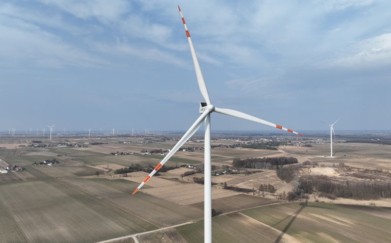 TAURON wybudował piętnastą farmę wiatrową