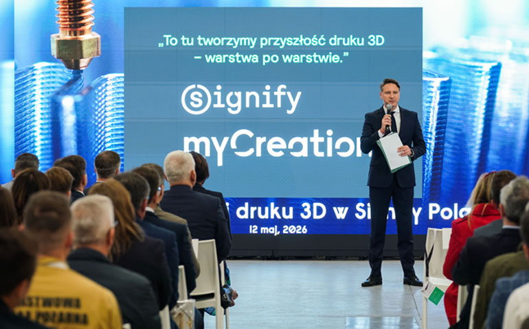Signify uruchamia fabrykę opraw oświetleniowych w technologii druku 3D